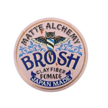 Brosh Clay Fiber Pomade, 4oz.