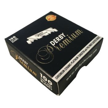 Kanar Derby Premium Single Edge Blades, 100-ct