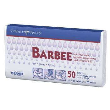Barbee Economy Towels #1400 500-ct Case Full Case (10 packs of 50)