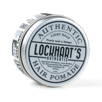 Lockhart's Authentic Light Hold Pomade, 3.4 oz.