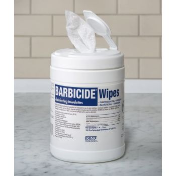 BlueCo Barbicide Wipes, 160-ct
