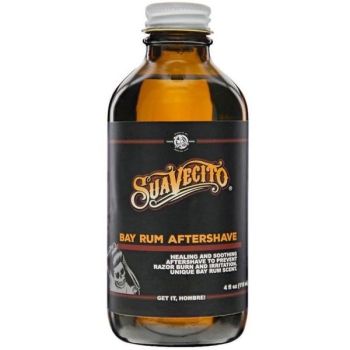 Suavecito Bay Rum Aftershave, 4 oz.