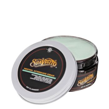 Suavecito Menthol Aftershave Cream, 8 oz.